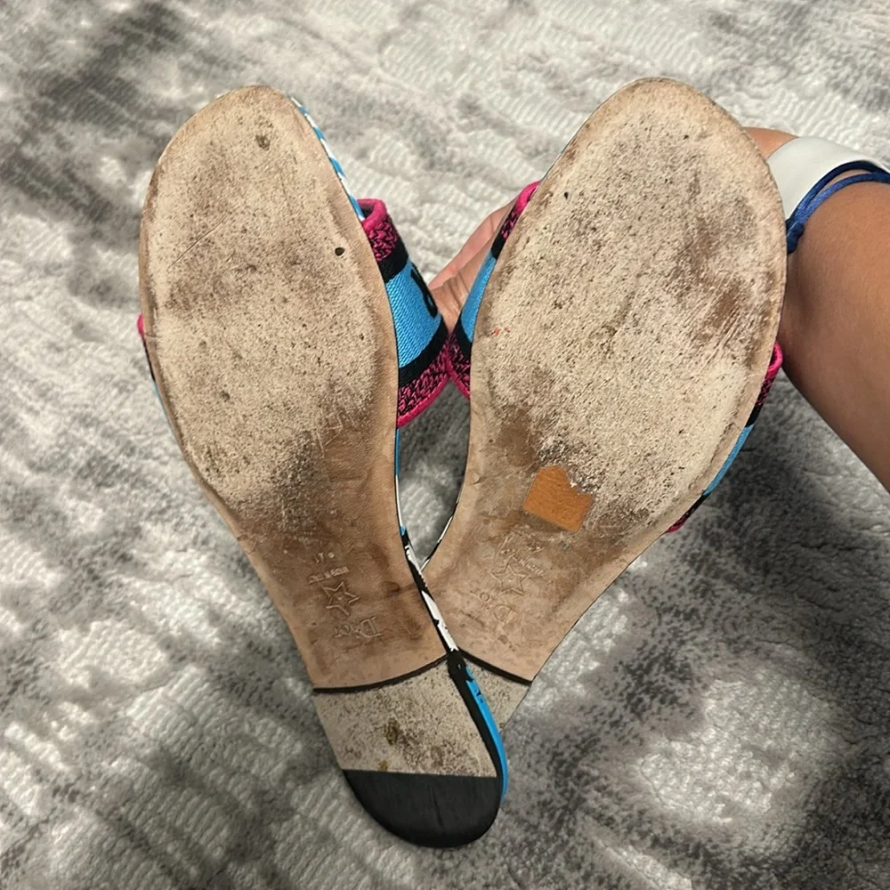 Authentic/ Limited Christian Dior Jungle Slides - Picture 6 of 8